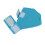 1 paire de chaussures de protection Duck taille M bleu étanche 14