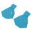 1 paire de chaussures de protection Duck taille M bleu étanche 10