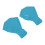1 paire de chaussures de protection Duck taille M bleu étanche 13