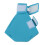 1 paire de chaussures de protection Duck taille M bleu étanche 11