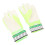 Kinder-Torwart-Handschuhe aus Latex, grün, Größe 7 7