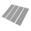 4Pcs Grey Surfboard Deck Pads - Anti Slip EVA for Skimboards 16