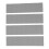 4Pcs Grey Surfboard Deck Pads - Anti Slip EVA for Skimboards 1
