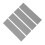 4Pcs Grey Surfboard Deck Pads - Anti Slip EVA for Skimboards 11