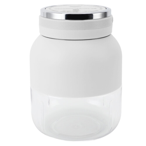 Mini Electric Blender Cup 1500mAh Portable Water Bottle White