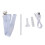 Mini Electric Blender Cup 1500mAh Portable Water Bottle White 8