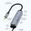 5-in-1 USB-C Hub PD100W 10Gbps 3,5mm USB-A iOS 4