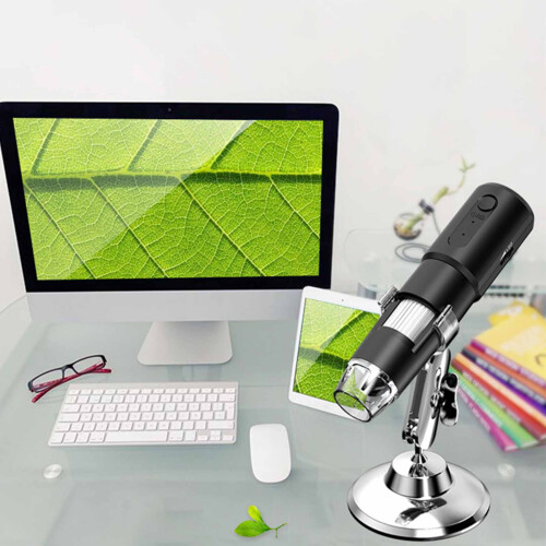 Microscope numérique sans fil 550mAh 0-40mm Noir 2