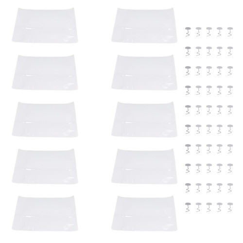 10 pièces ruban adhésif anti-griffe pour chat 30x45 cm transparent 1