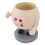 Maceta de resina Pot A - Figura sonriente 250,00 g 1