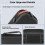 Custodia per Remote Player 33,5x15,1x8,0cm nero 6