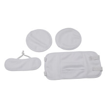 Kastoröl-Packs Kit Wiederverwendbar, Verstellbar, Auslaufsicher für Taille, Schilddrüse, Hals, Verstopfung, Entzündung