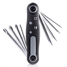 8 in 1 Folding Screwdriver Set Portable Phillips Bits PH0 PH1 PH2 Precision Hand Tools For Electronics Repair