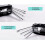 8 in 1 Folding Screwdriver Set Portable Phillips Bits PH0 PH1 PH2 Precision Hand Tools For Electronics Repair 3