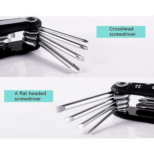 8 in 1 Folding Screwdriver Set Portable Phillips Bits PH0 PH1 PH2 Precision Hand Tools For Electronics Repair 2