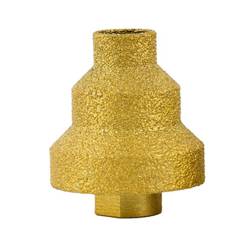 Step Drill Bit Diamond Particles, 20-35-50 Millimeters, For Metal, Wood, And Plastic, Cone Drill Bit