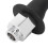 T6 Testa per clistere: silicone e alluminio, doccia a mano 9