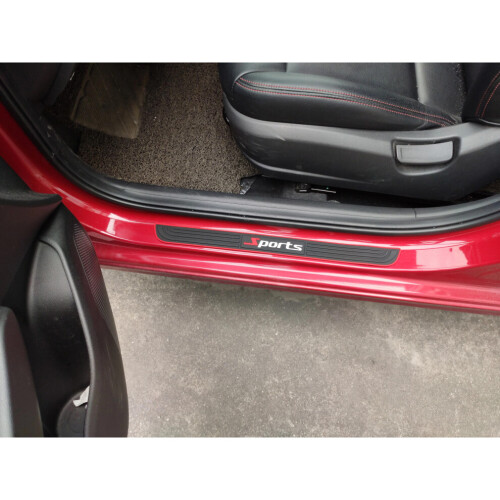 Autozubehör Gummi -Auto -Tür -Billel -Abnackplattenschutz Universal 4pcs 2