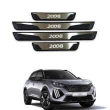 Für Peugeot 2008 GT Car Door Sill Protector Trim Accessoires 2017-2024