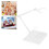 10 pezzi di supporto per action figure da 6 pollici trasparenti 13