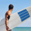 Secure Grip Blue Traction Pads - 4Pcs for Surfboards & Kayaks 4