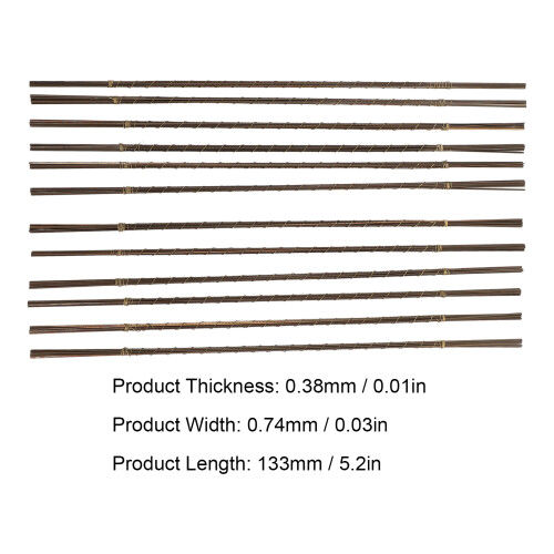 144 pezzi di lame a spirale per seghetto da orefice 3/0, lunghezza 133 mm 1