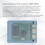 Carte mémoire V1.966 64 Mo Boîtier bleu transparent 6