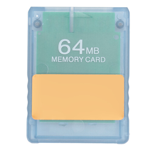 Carte mémoire V1.966 64 Mo Boîtier bleu transparent 2