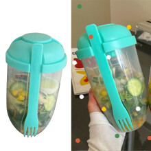 Gemüse-Frühstückssalatbecher 1000ml PP-Shaker