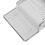 Plateau de baignoire universel, bac en PET rétractable, gris 10