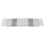 Plateau de baignoire universel, bac en PET rétractable, gris 16