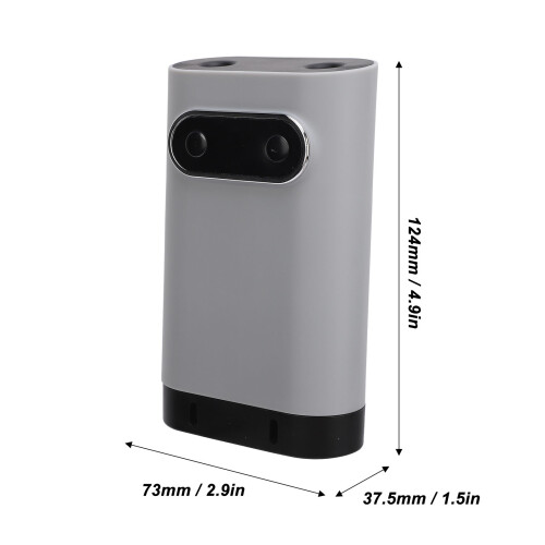 Diffuseur sans eau à double pulvérisation 1200mAh Gris 1