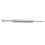 BJ008 Stylo d'acupression à double embout - acier inoxydable 15