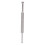 BJ008 Stylo d'acupression à double embout - acier inoxydable 9