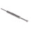 BJ008 Stylo d'acupression à double embout - acier inoxydable 14