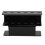 Supporto per pinzette con 6 fori - 13x8x4.2cm - Nero 15