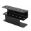 Supporto per pinzette con 6 fori - 13x8x4.2cm - Nero 14