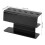 Supporto per pinzette con 6 fori - 13x8x4.2cm - Nero 2
