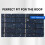 20W Monocrystalline Solar Panel Kit with 12V Pond Pump, 9.8ft Head 3