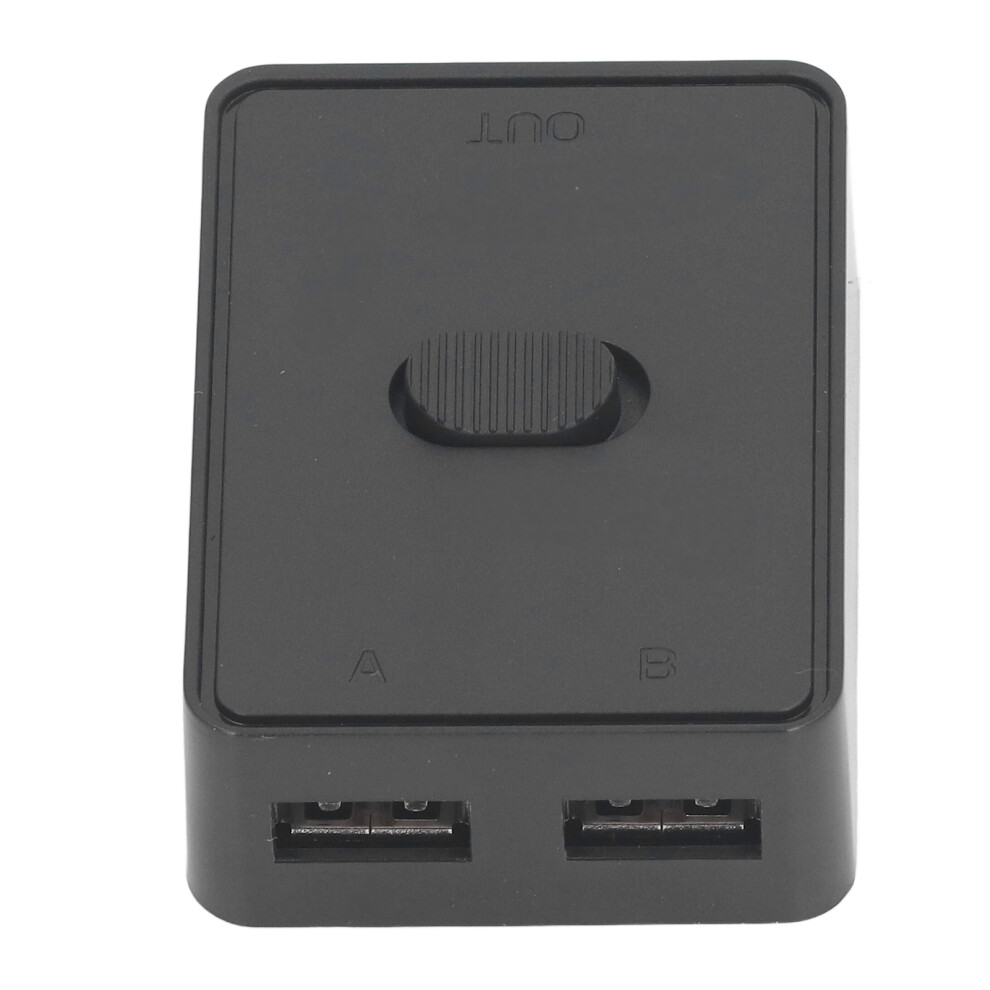 Bidirectional Usb 2.0 Switcher For Printer 1 In 2 Out Compact Design 4131335516563