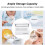 Mini Medicine Fridge 18650 10200mAh Compact Black 5