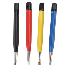 Juego de rotuladores pincel para rascar, 4 piezas, 11.8 x 1 cm