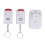Outdoor Motion Sensor Alarm, Remote 160mAh, 4xAA 11