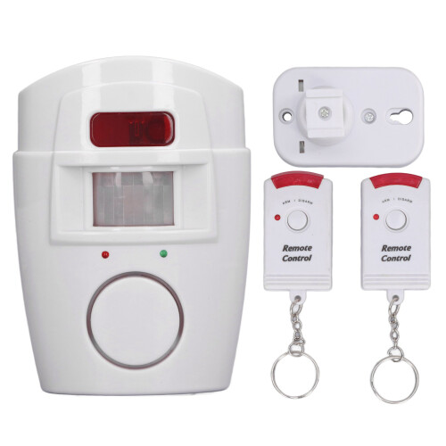 Outdoor Motion Sensor Alarm, Remote 160mAh, 4xAA 1