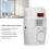 Outdoor Motion Sensor Alarm, Remote 160mAh, 4xAA 4