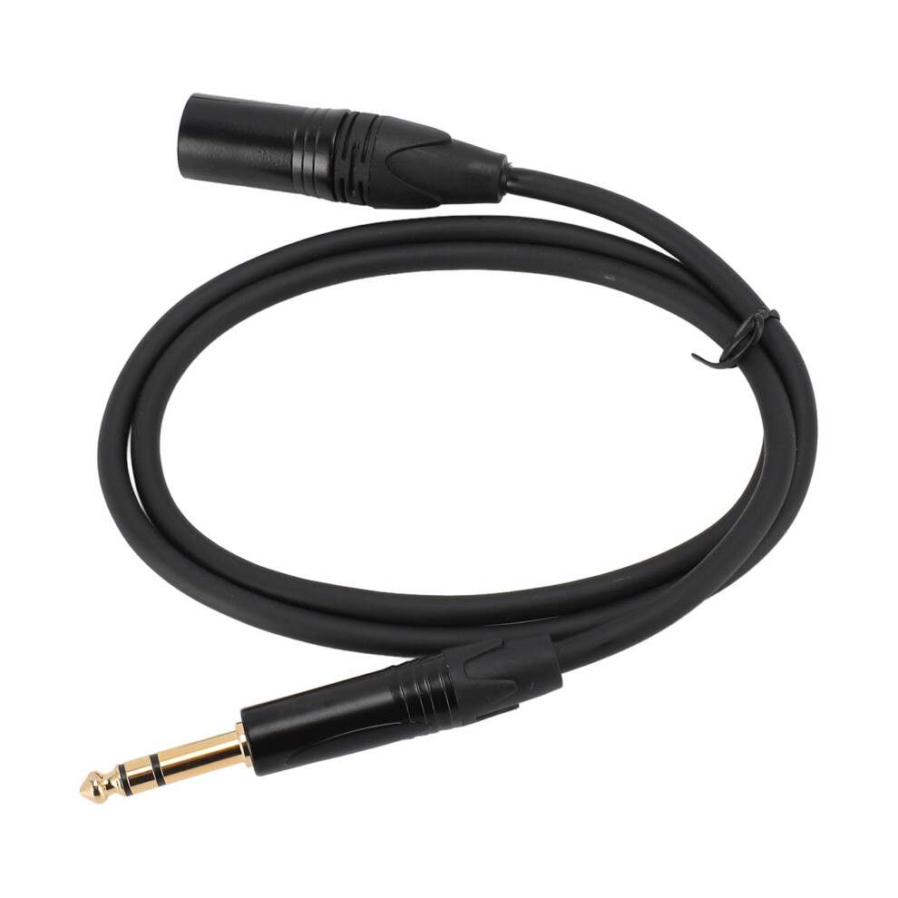 6.35Mm To Xlr Male Cable 5M Balanced Microphone Speaker Cable 8051335524039