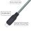 Câble BC 1/4 po vers USB-C, 6,35 mm vers Type-C, Vert, 3 m 4
