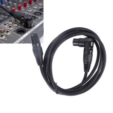 1,8 m 90 XLR femelle vers mâle câble de microphone 3-Pin