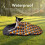 Bolsa acolchada para mascotas 85x70 cm impermeable 6