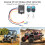 Wireless Winch Remote Control Kit 434MHz 50ft Range for Truck ATV SUV 3